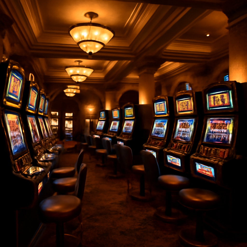 Casino interior atmosphere Cashman Casino App